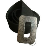 Jaeger ✨ Genuine Leather Black Buckle Belt✨ Photo 0