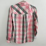 Lucky Brand Pink Buffalo Check Flannel Shirt MEDIUM NWOT Photo 11