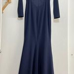 Katie May  Cleo Long Sleeve Cutout Back Gown Photo 5