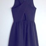 Charlotte Russe  Mini Black dress teardrop open back Photo 7