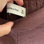 Abercrombie & Fitch Abercrombie Women's Brown Pleated Shorts Photo 2