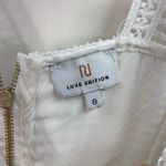 Vintage Luxe Edition white crocheted tassel v Photo 2