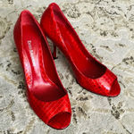 Enzo Angiolini Super cute red open toe pumps for Valentine day ❤️ Photo 0