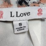 L Love leopard ruched midi skirt size small Photo 5