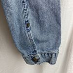 Silver Jeans  Blue Denim Snap front Long Sleeve Jacket M Photo 1
