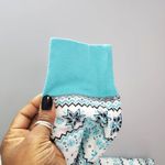 Betsey Johnson 2 Piece Long Sleeve Snowflake Pajama Set L Photo 2