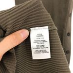 The Range Ribbed Button Maxi Dress Olive Green XS Photo 6