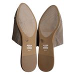 Toms Like New  Leather Jade Mule Flats Taupe Size 10 Photo 6