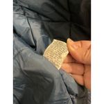 Vintage 90s Oversized Blue Purple Iridescent Floral Tapestry Coat Size Medium Photo 5