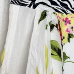 Johnny Was  Rayon Wrap MIDI Skirt Floral Zebra Print pockets Size XS Photo 11