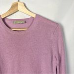 Everlane  Lilac Purple Cashmere Crewneck Pullover Sweater S Photo 3
