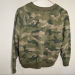 Old Navy Vintage Crew-Neck Sweatshirt Green Camo Photo 9