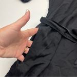 Bella Dahl  Belted Pullover Shirt Dress Women's Size XS Black Long Sleeve Ecovero Photo 11