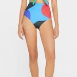 Mara Hoffman NWT Wisteria Maddy Cutout Halter One-Piece sz L Photo 0