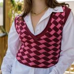 Free People Lola Crop Sweater Vest Photo 0