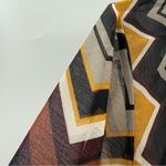 Missoni x Target Multicolor Chevron Earthy Sheer‎ Long Sleeve V Neck Top Sz S Brown Photo 8