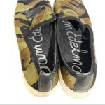 Sam Edelman  Size 8.5 Green Fur Camouflage Low Top Slip on Sneaker Photo 3