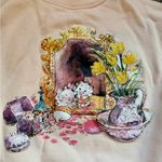 Disney Aristocats Marie portrait Crop Sweatshirt | Light Pink | M | EUC Photo 2