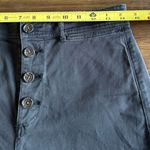 Everlane  Black Wide Leg High Rise Button Front Jeans Size 4 Photo 3