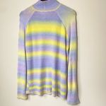Workshop Republic Clothing Workshop Republic Womans Pastel Rainbow Striped Sweater Size Small Photo 3