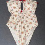 Forever 21 Romantic Floral Monokini One-Piece Swimsuit Photo 0
