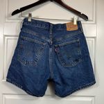 Levi's Levi’s Premium 501 Vintage Inspired Mid Thigh High Rise Denim Shorts Size 27 Photo 4
