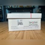 Vintage 80'S Timothy Hitsman suede, calf hair, & patten Patchwork Heel 10 Black Photo 14