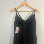 Birdy Grey New  Maxi Bridesmaid Theresa Dress
In Chiffon Black size small Photo 4