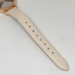 FMD womens watch rose gold tone 35mm Quartz analog, leather band running Photo 2