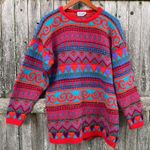 Carly Blake Vintage Funky Knit Sweater  Photo 0