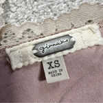 Gimmicks by BKE  Floral Mesh Lace Tank Top Cream Valentine Cottagecore Size XS Photo 10