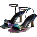 FARYLROBIN Ace Iridescent Ankle Strap Holiday Sandals Heels Size 11 NEW NWOB Blue Photo 0