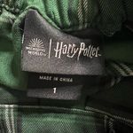 Harry Potter Slytherin Pleated Suspender Skirt 1 Women’s Green Plaid Photo 4