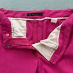 ZARA BASIC Womens Pink Tailored Trousers Cropped Ankle Length Size M Classic Size M Photo 4
