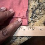 prAna  Women's Size 12/31 Denim Jeans Pink Straight Mid‎ Rise Photo 3