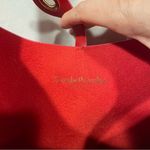 Adorable red Elizabeth Arden pvc bucket bag vegan Photo 8