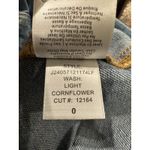 Veronica Beard Jax Denim Casual Mini Dress Size 0 Light Cornflower Photo 6