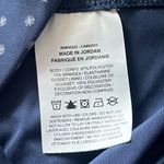 Nike • Ruched Waistband Navy Blue Polka Dot Leggings Photo 5