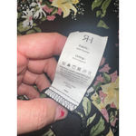 RIHOAS Floral Midi Dress Tie Strap Square Neck Black Yellow Spring Summer S Photo 8