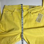 Michael Kors  Basic Womens Lemon Straight Leg Pants Sz 12 Photo 8