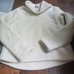 Joy Lab teddy bear style sweaters size medium women's in cream color Photo 3