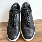 Rebecca Minkoff Black Leather Lace Up Low Top Versatile Sneakers Women's 10 Photo 1