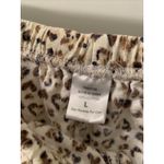Meg & Lilly Women's Leopard Print 2pc Pajama Pant Set Top & Pants Size Large Photo 8