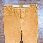 Anthropologie Pilcro • Anthro High-Rise Skinny Jeans mustard yellow corduroy cords gold Photo 3