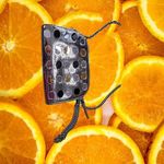 ERIC Javits Mirror Crossbody and Clutch‎ Bag Silver Photo 5