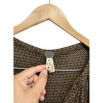 We The Free  Knit Oversized Sweater Size Extra Small V Neck Tan Black Slouchy Photo 6