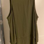 a.n.a  Olive Green Flowy Tank Top Photo 2