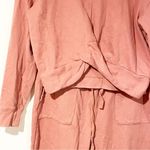 Joie  Size Small Dusty Pink Cropped Sweatshirt Sweatpants Cotton Lounge Set Photo 1