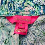 Lilly Pulitzer Taron Pull On 100% Linen Pants Surf Blue Soleil It On Me Size XL Photo 3