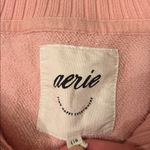 Aerie  Blush Pink Quarter Zip Sweater Photo 2